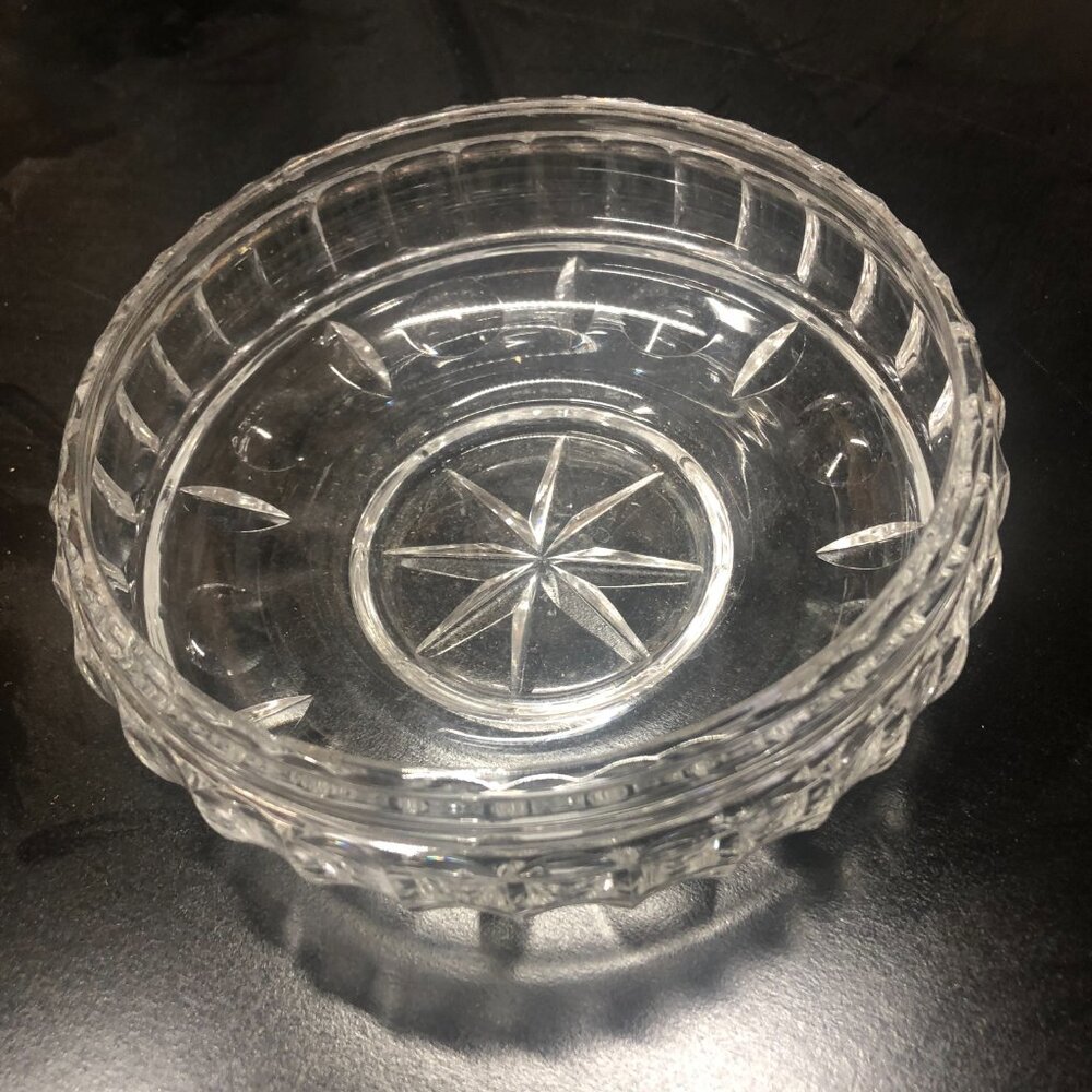 #2938 STAR BOTTOM Tiffin Glass Company  Candy Dish 6"